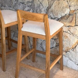 Banqueta Pampa asiento tapizado