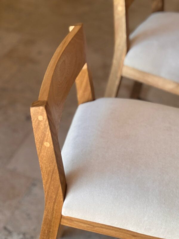 Banqueta Pampa asiento tapizado - Imagen 4